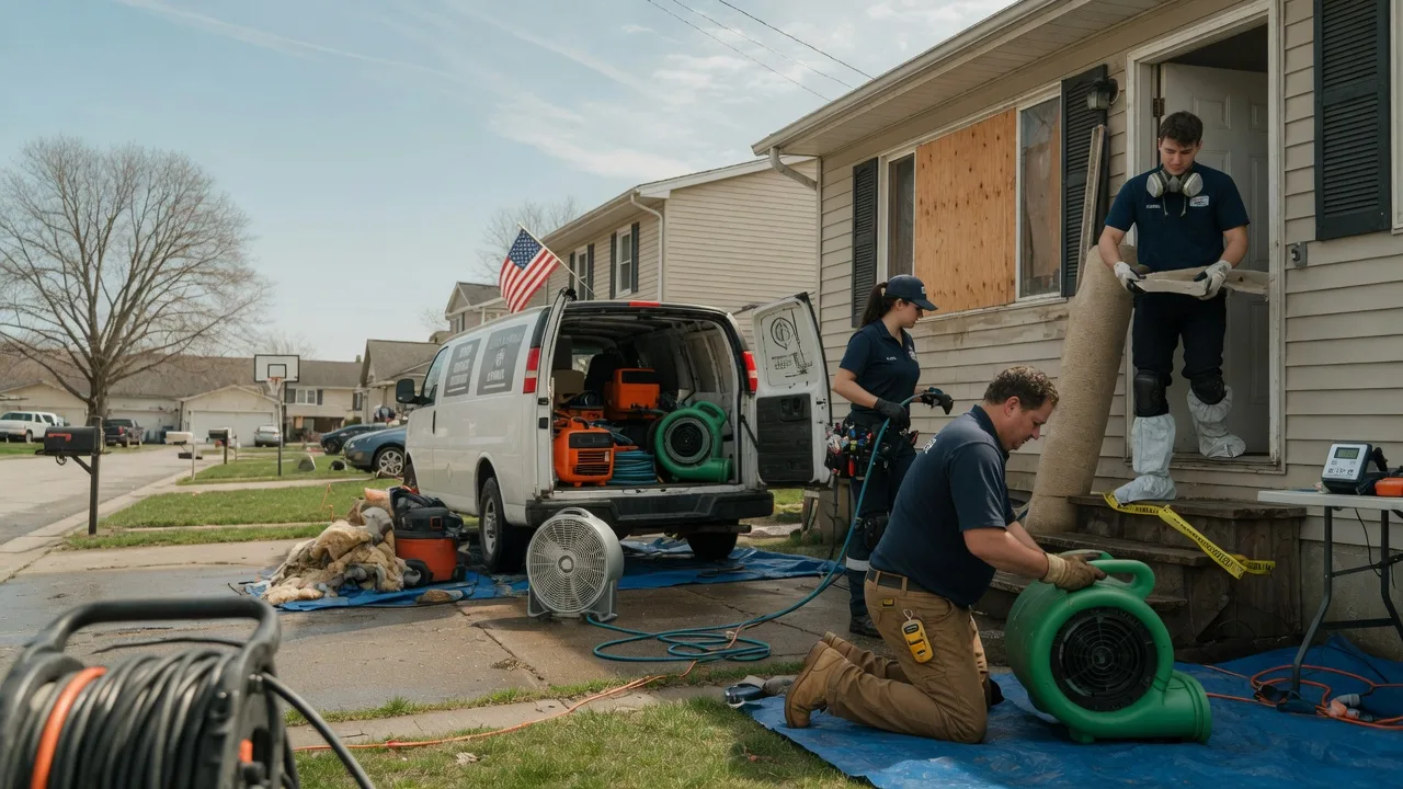 Water Damage Restoration in Church Creek, MD near me